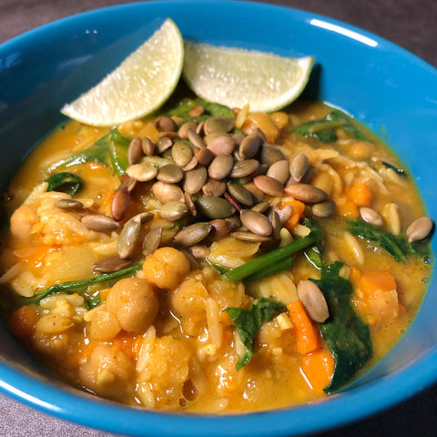 Lime In The Coconut Chickpea Stew