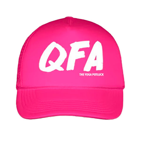 QFA Yoga Potluck Trucker Hats