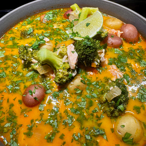 Chicken Coconut Curry Soup