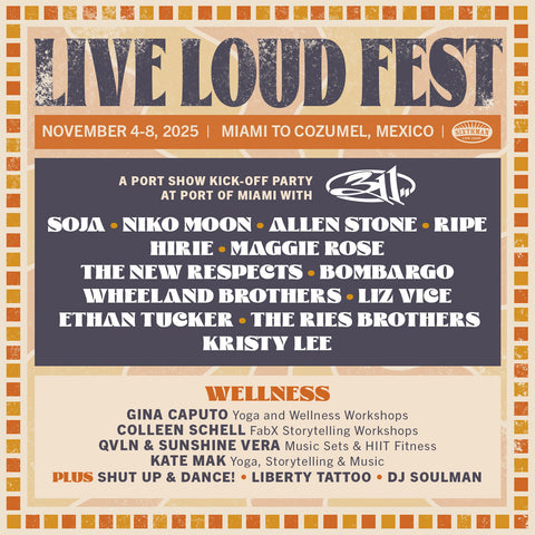 Live Loud Fest Cruise - Nov 2025