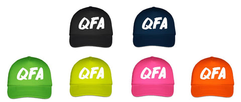QFA Yoga Potluck Trucker Hats