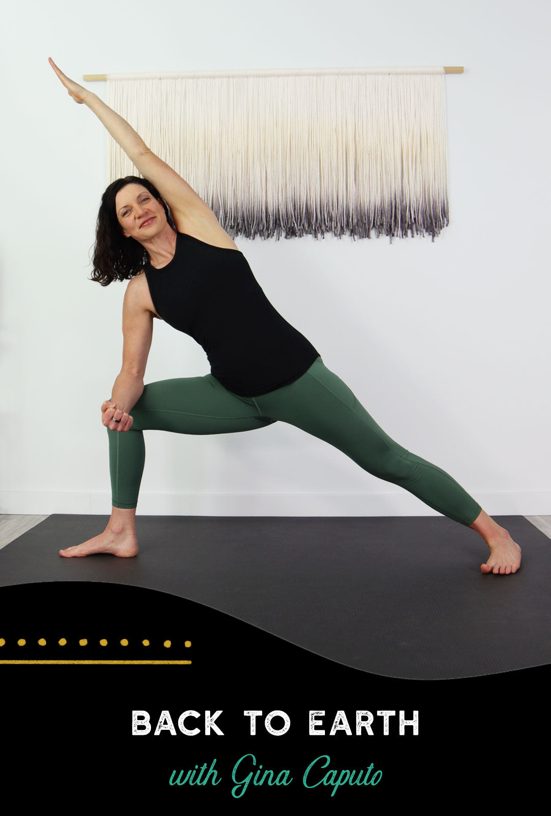 Back To Earth Yoga Home Practice With Gina Caputo - Health Coach