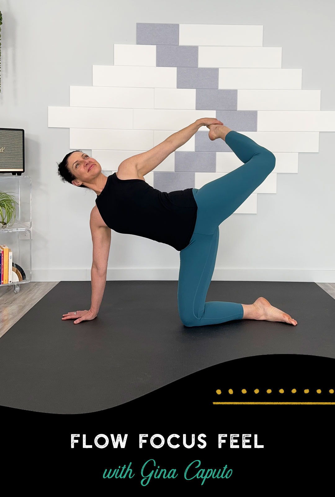 Flow Focus Feel Yoga Home Practice with Gina Caputo Health